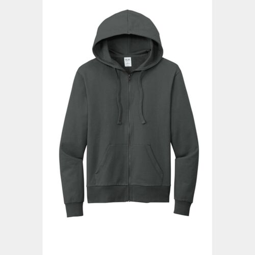 Unisex Organic French Terry Full-Zip Hoodie Thumbnail