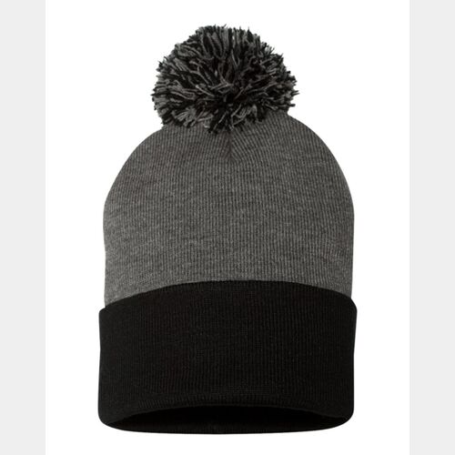 Sportsman Pom-Pom 12" Knit Beanie Thumbnail