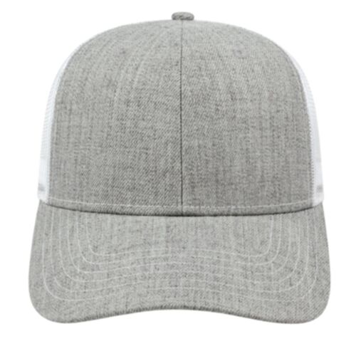 Blended Wool Acrylic Trucker Mesh Back Cap Thumbnail