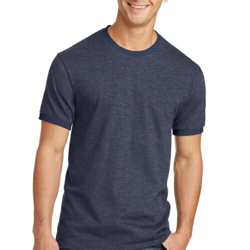 Unisex 5.4oz Cotton Ringer T-Shirt Thumbnail