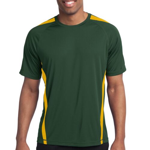 Unisex Colorblock Poly T Shirt Thumbnail