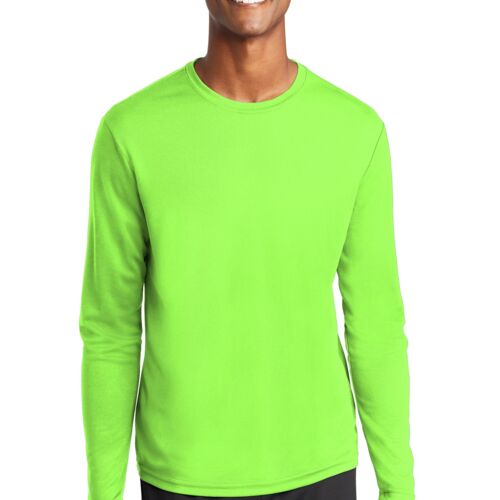 Unisex Racermesh Poly Long Sleeve T-Shirt Thumbnail
